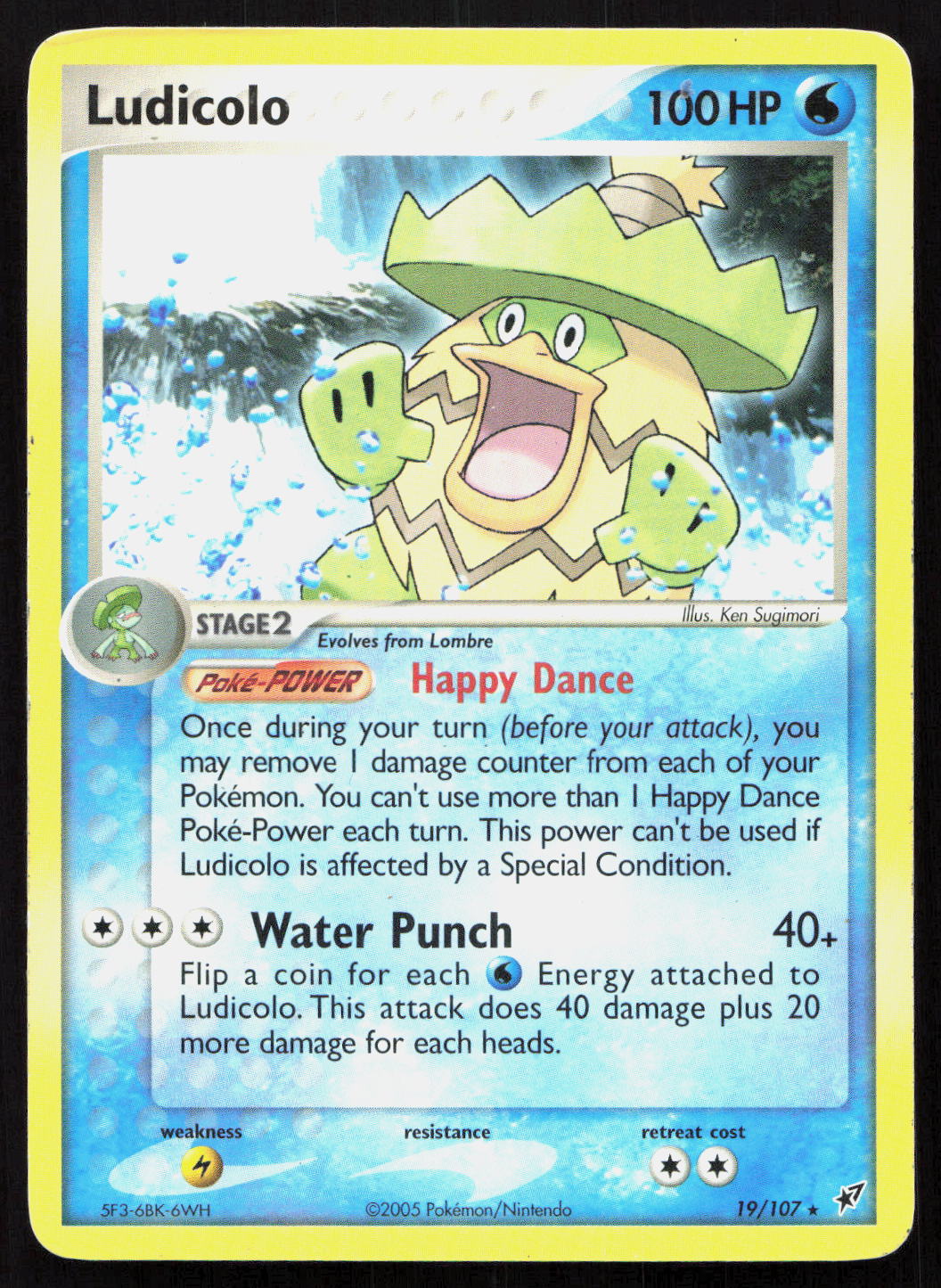 Ludicolo - Deoxys #19/107 - Rare