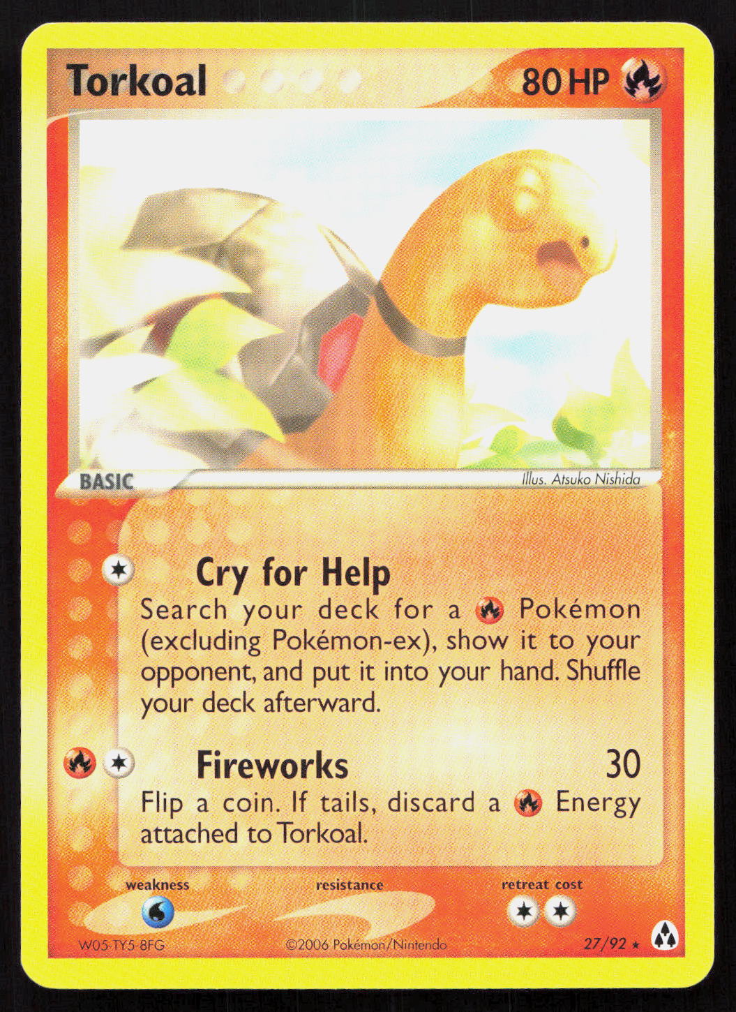 Torkoal - Legend Maker #27/92 - Rare