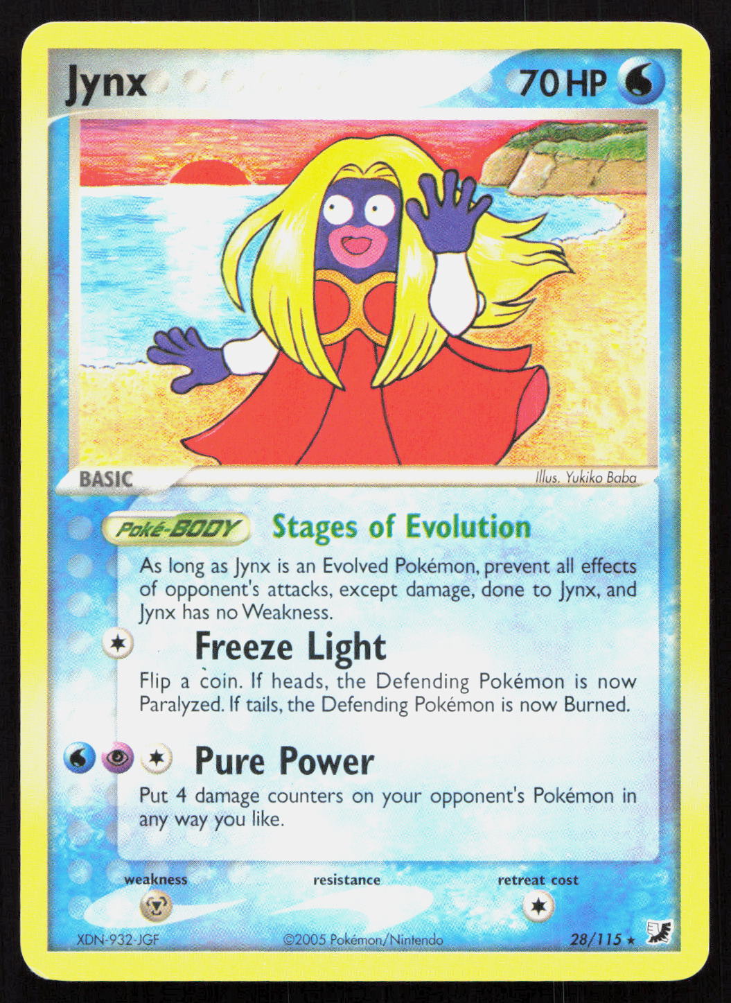 Jynx - Unseen Forces #28/115 - Rare