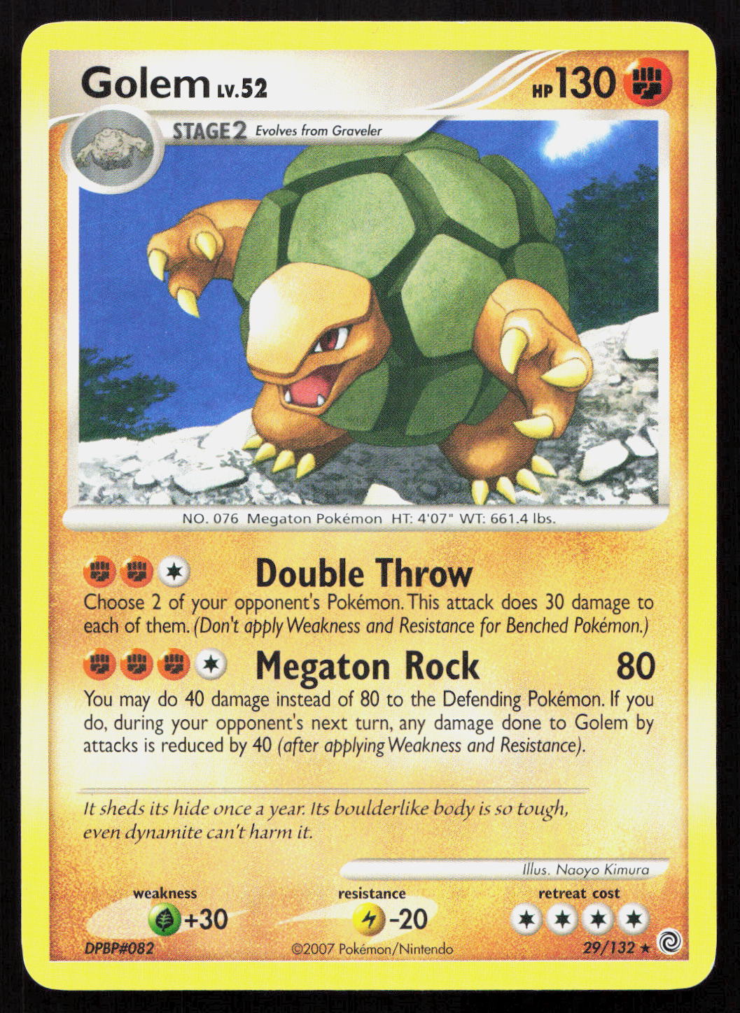 Golem - Secret Wonders #29/132 - Rare