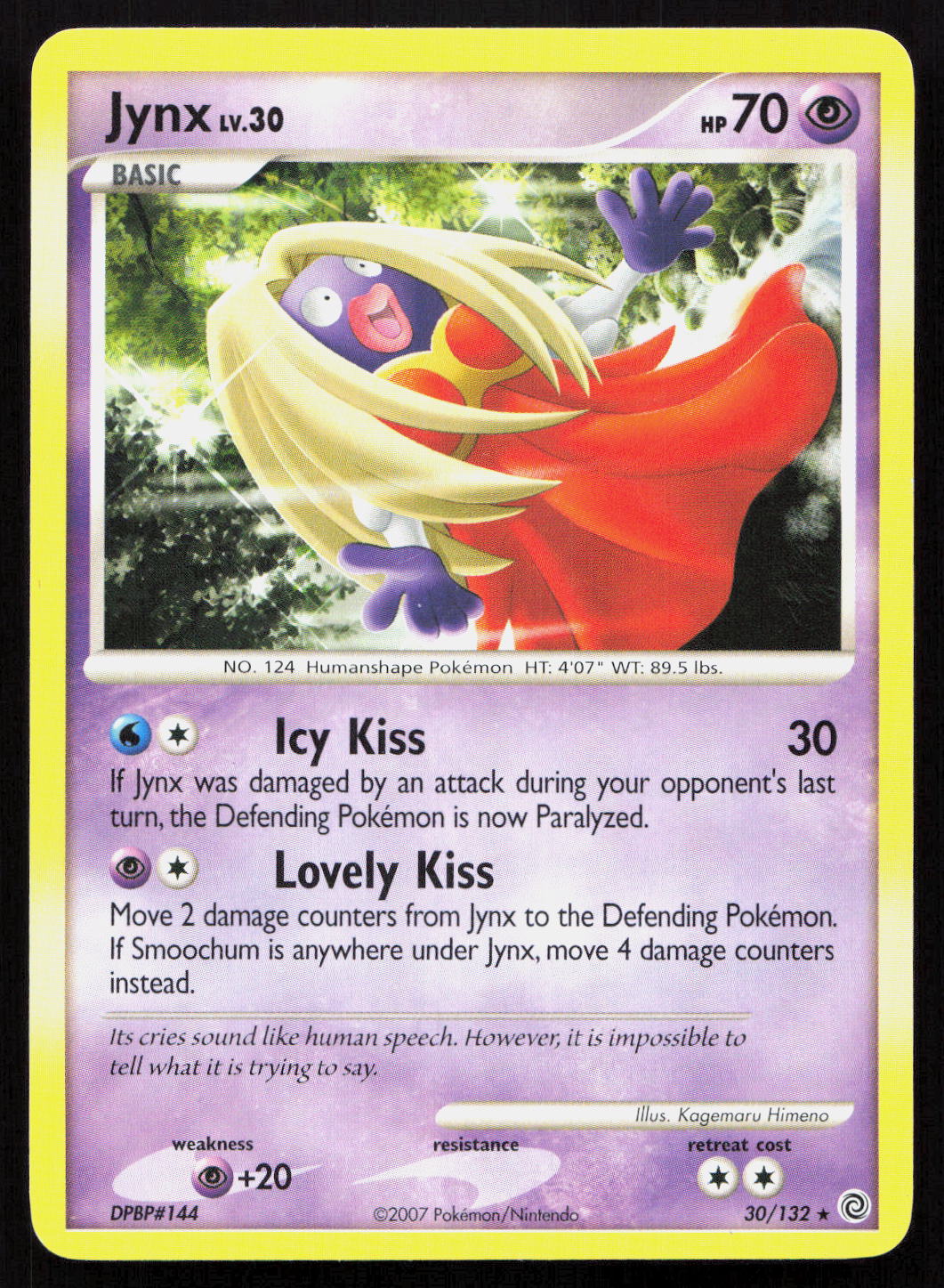Jynx - Secret Wonders #30/132 - Rare