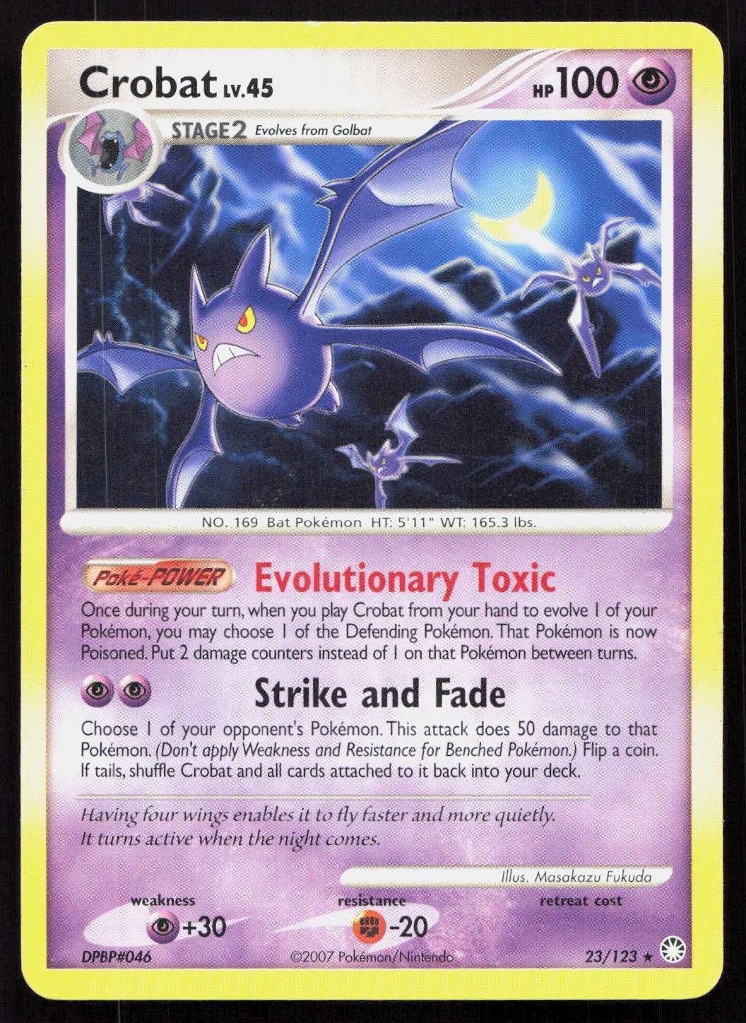 Crobat - Mysterious Treasures #23/123 - Rare