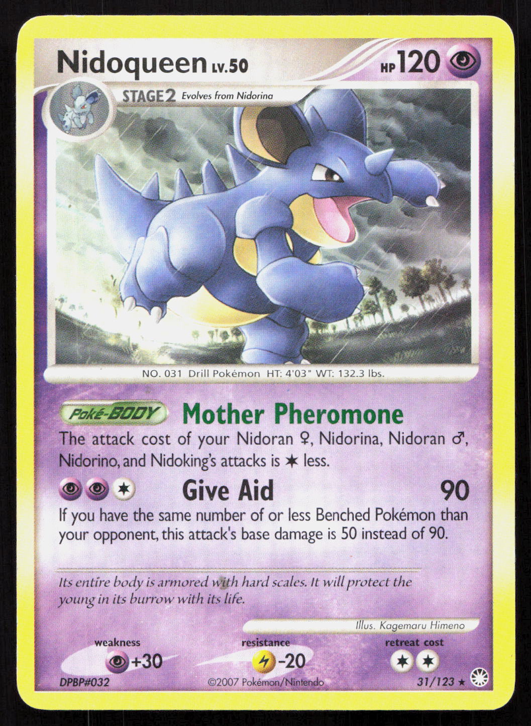 Nidoqueen - Mysterious Treasures #31/123 - Rare