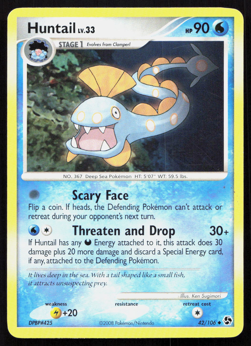 Huntail - Great Encounters #42/106 - Uncommon