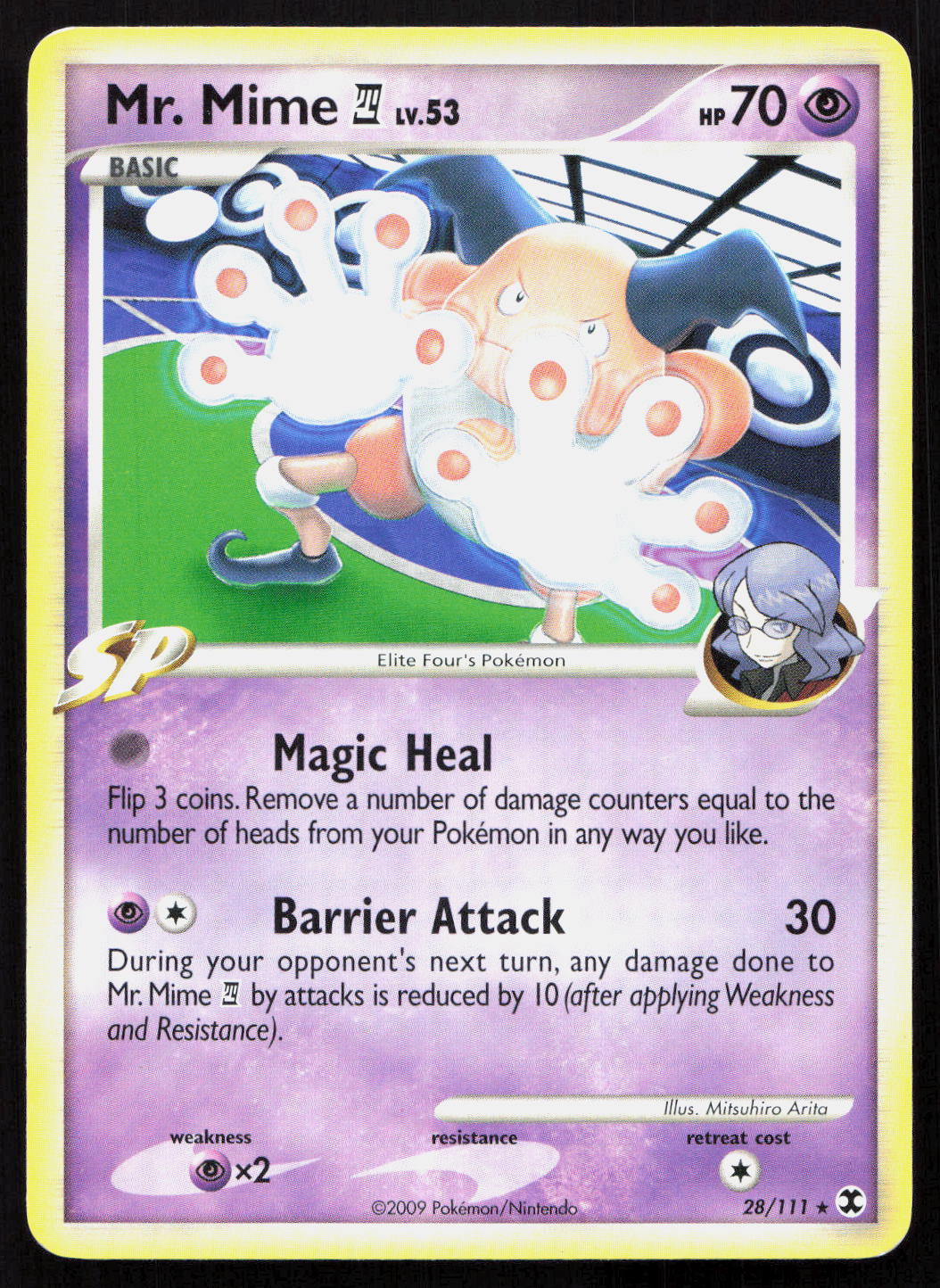Mr. Mime E4 - Rising Rivals #28/111 - Rare