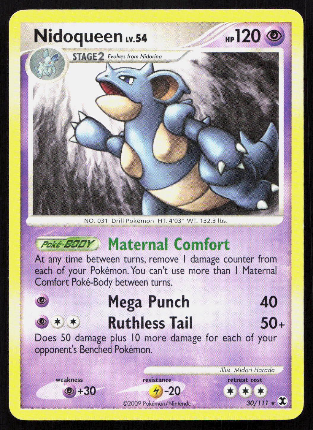 Nidoqueen - Rising Rivals #30/111 - Rare