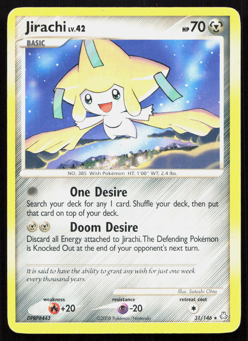 Jirachi - Legends Awakened #31/146 - Rare
