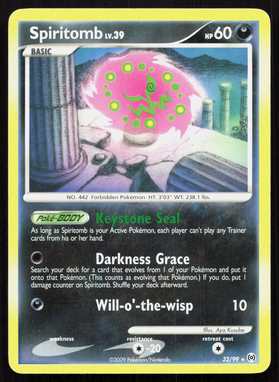 Spiritomb - Arceus #32/99 - Rare