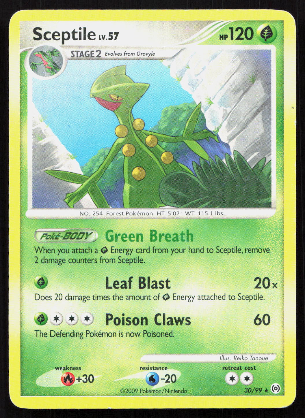 Sceptile - Arceus #30/99 - Rare