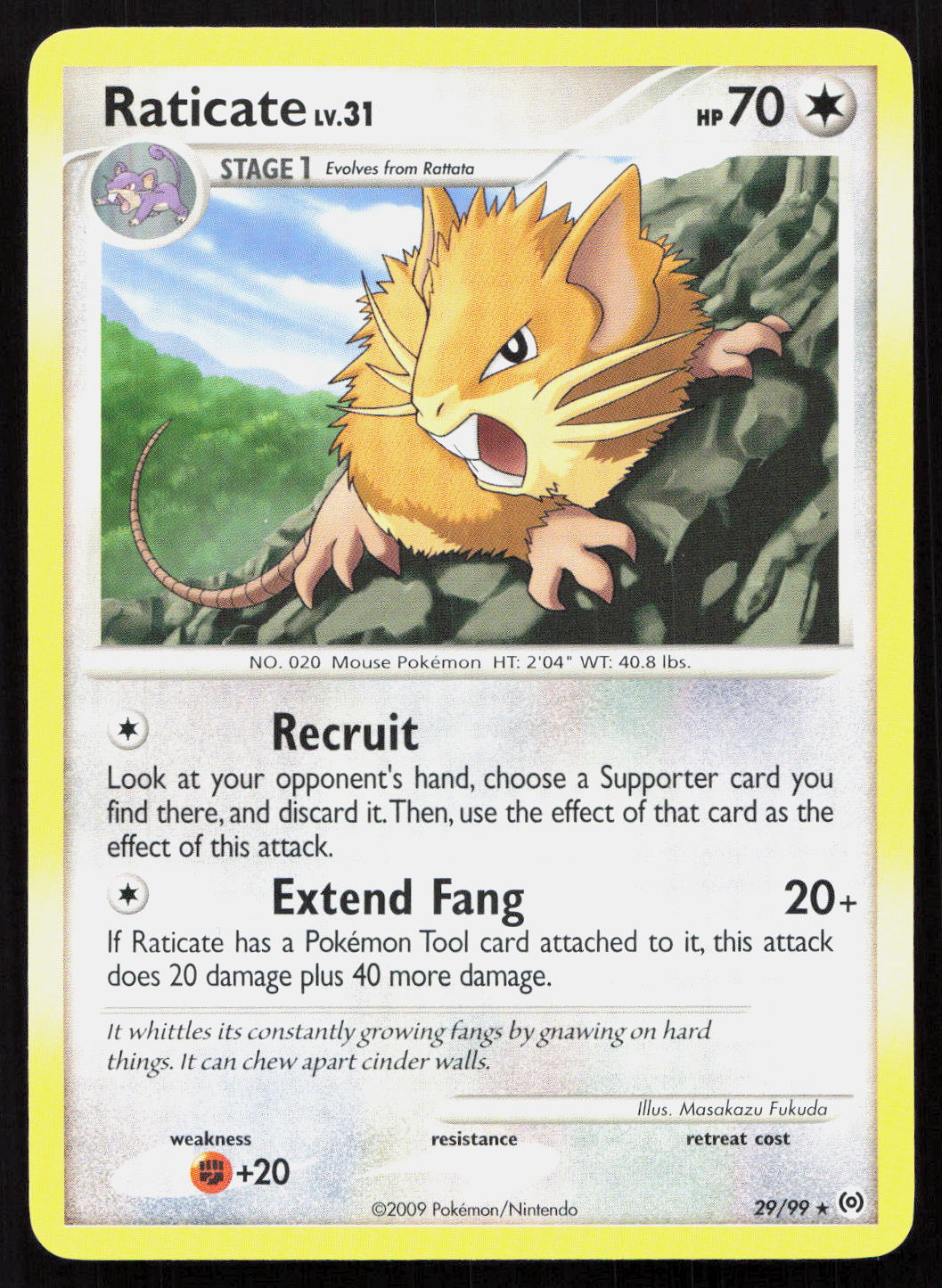 Raticate - Arceus #29/99 - Rare