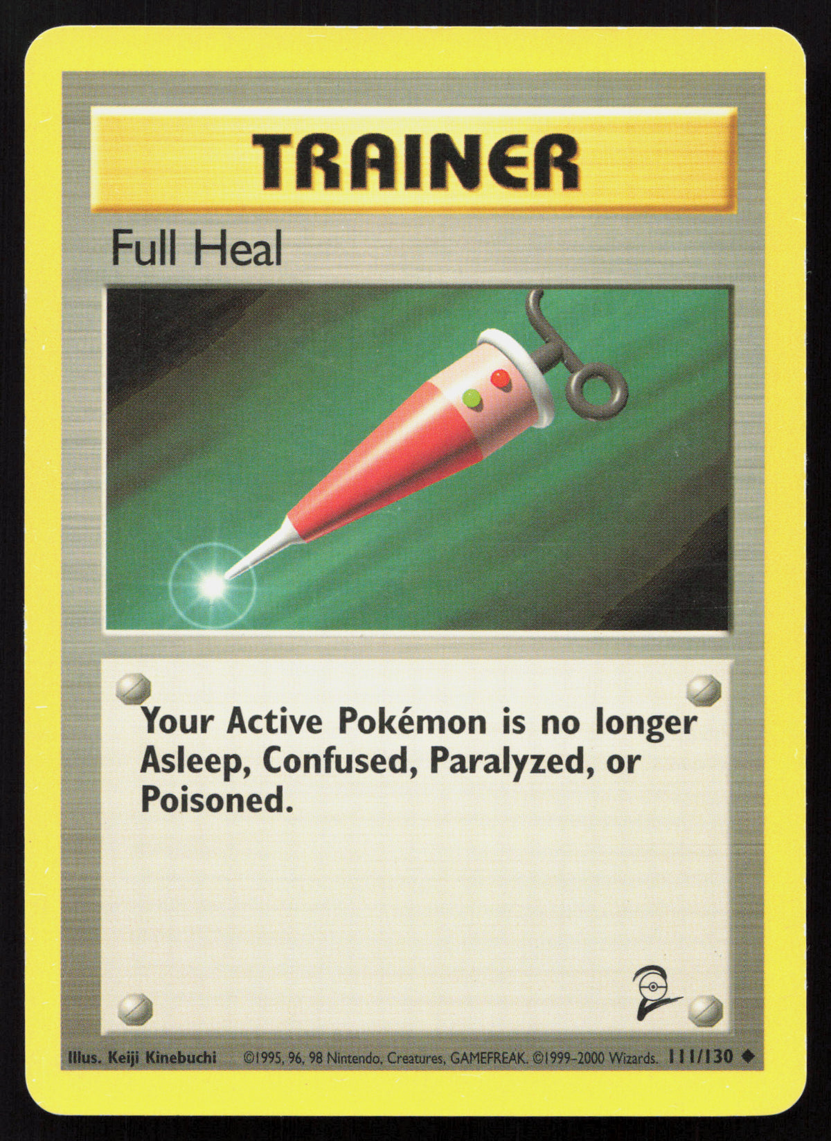 Full Heal - Base Set 2 #111/130 - Uncommon