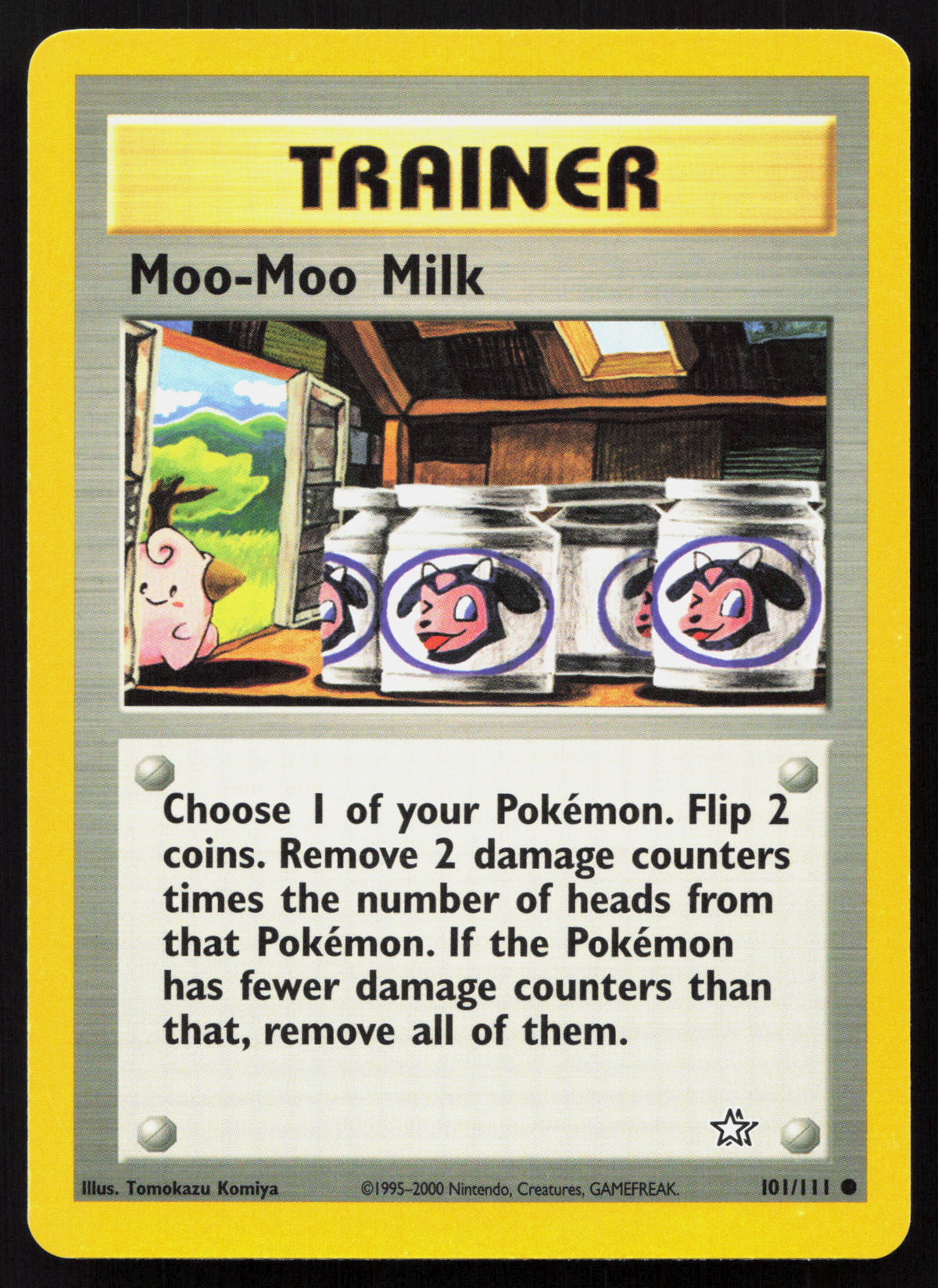 Moo-Moo Milk - Neo Genesis #101/111 - Common