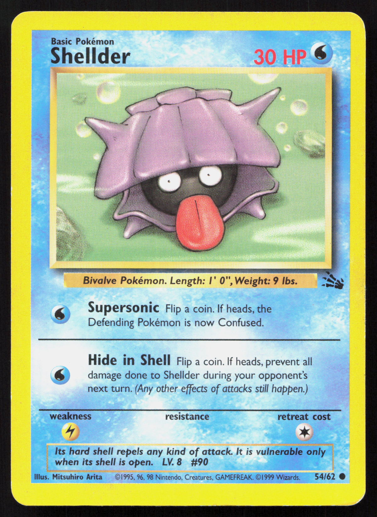 Shellder - Fossil #54/62 - Common