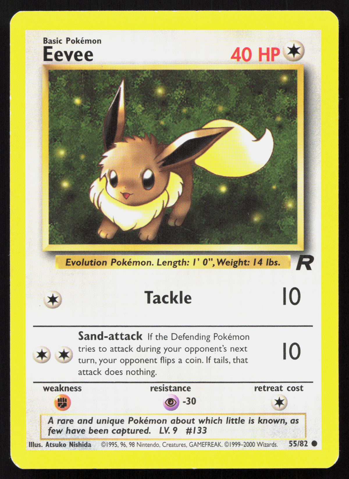 Eevee - Team Rocket #55/82 - Common