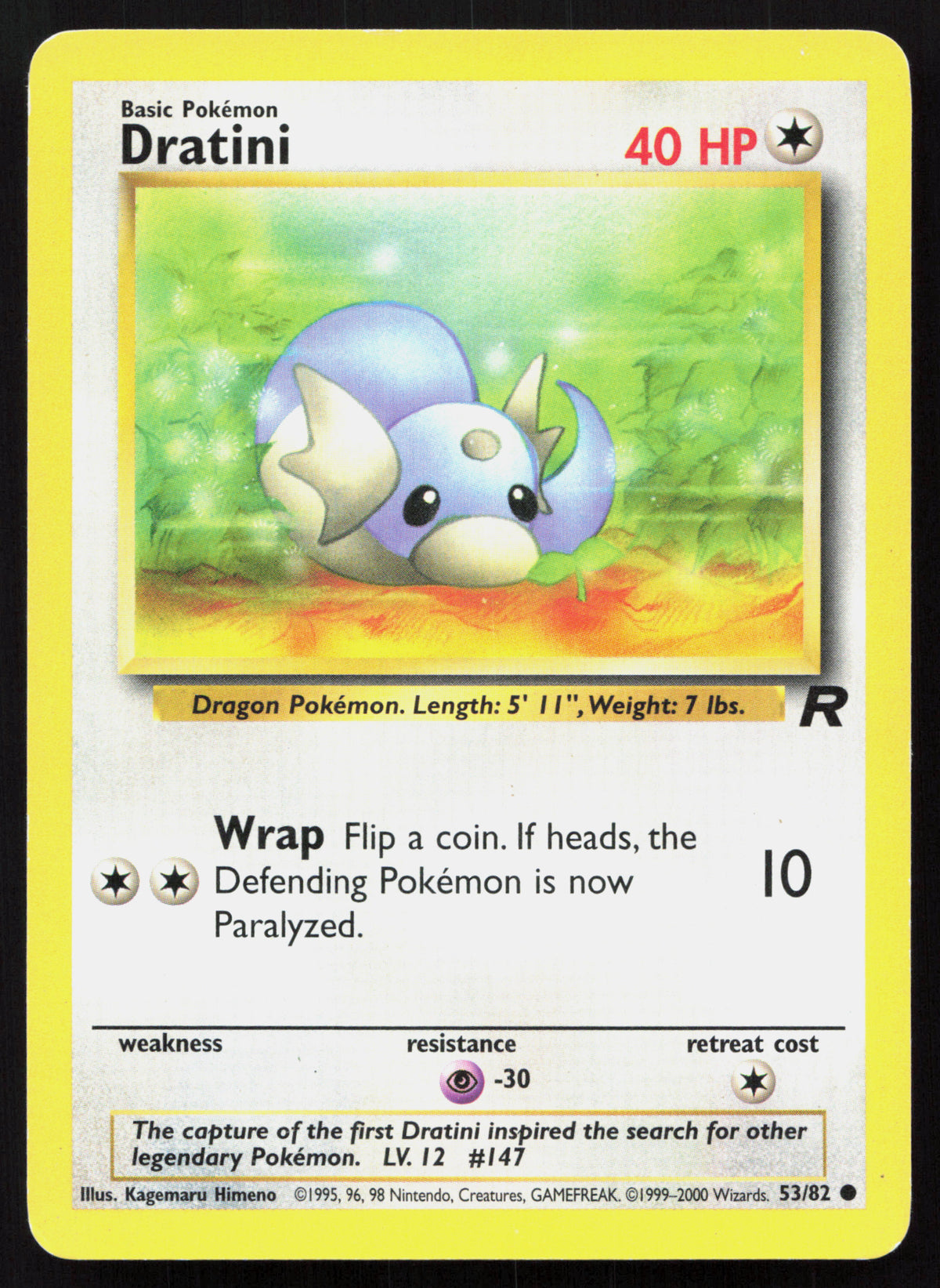 Dratini - Team Rocket #53/82 - Common