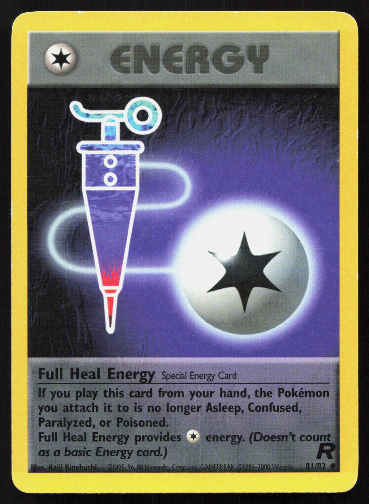 Full Heal Energy - Team Rocket #81/82 - Uncommon