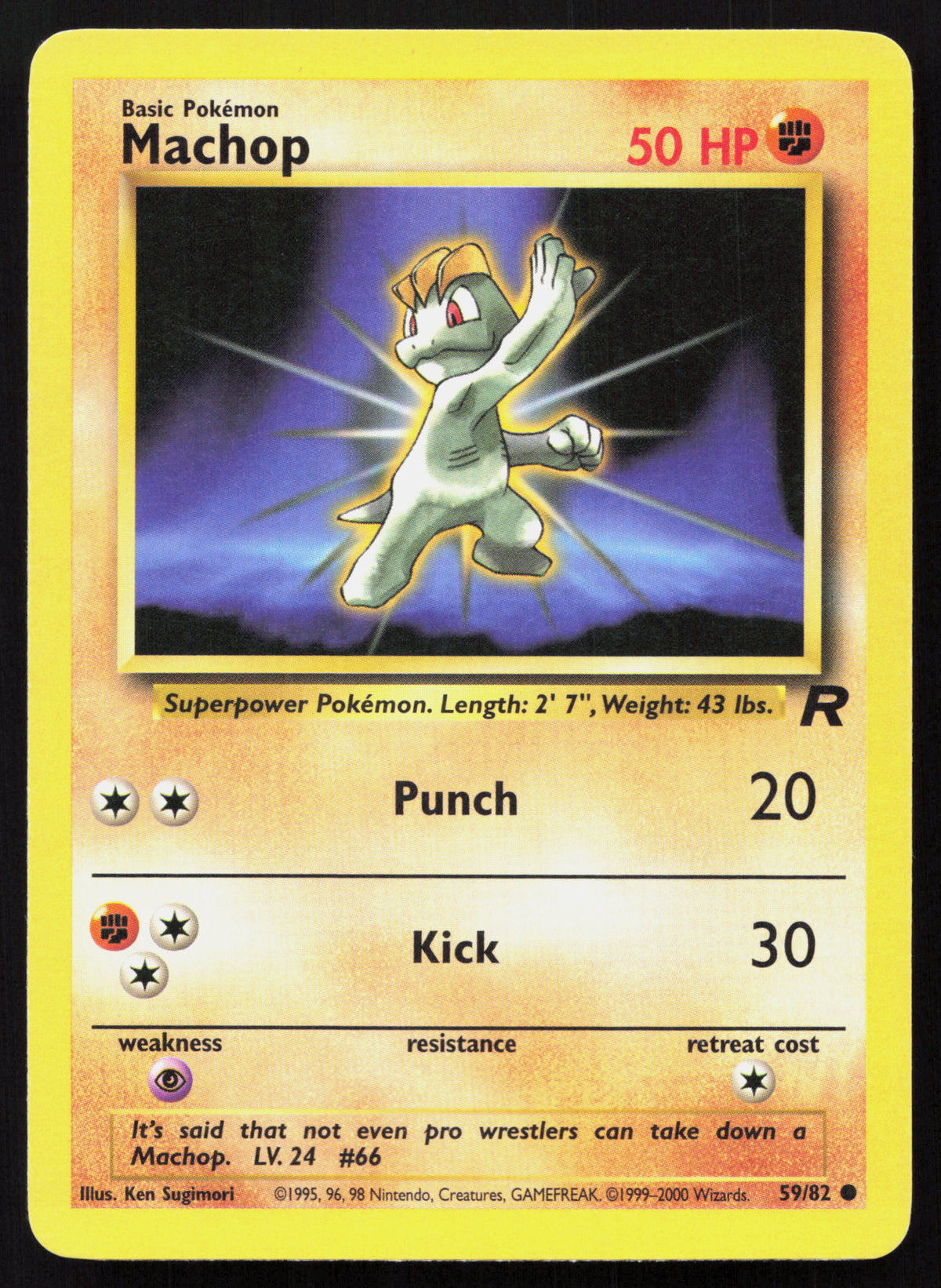 Machop - Team Rocket #59/82 - Common