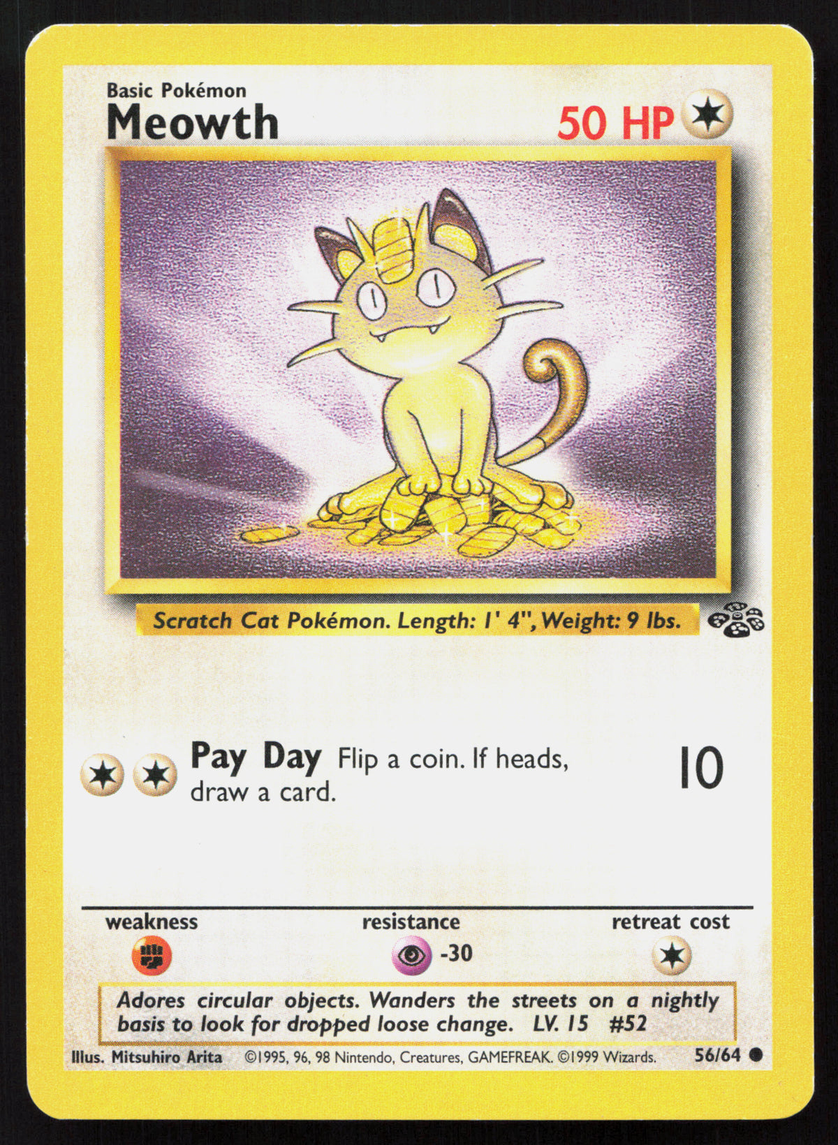 Meowth - Jungle #56/64 - Common