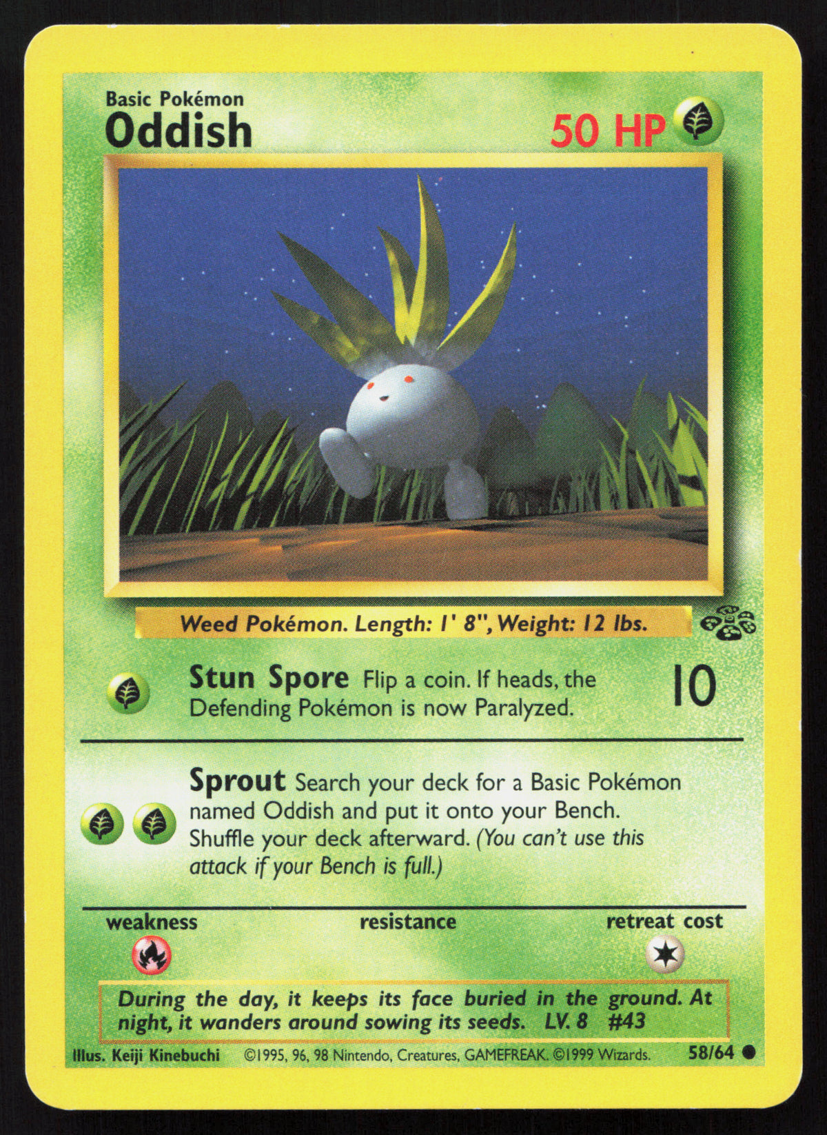 Oddish - Jungle #58/64 - Common