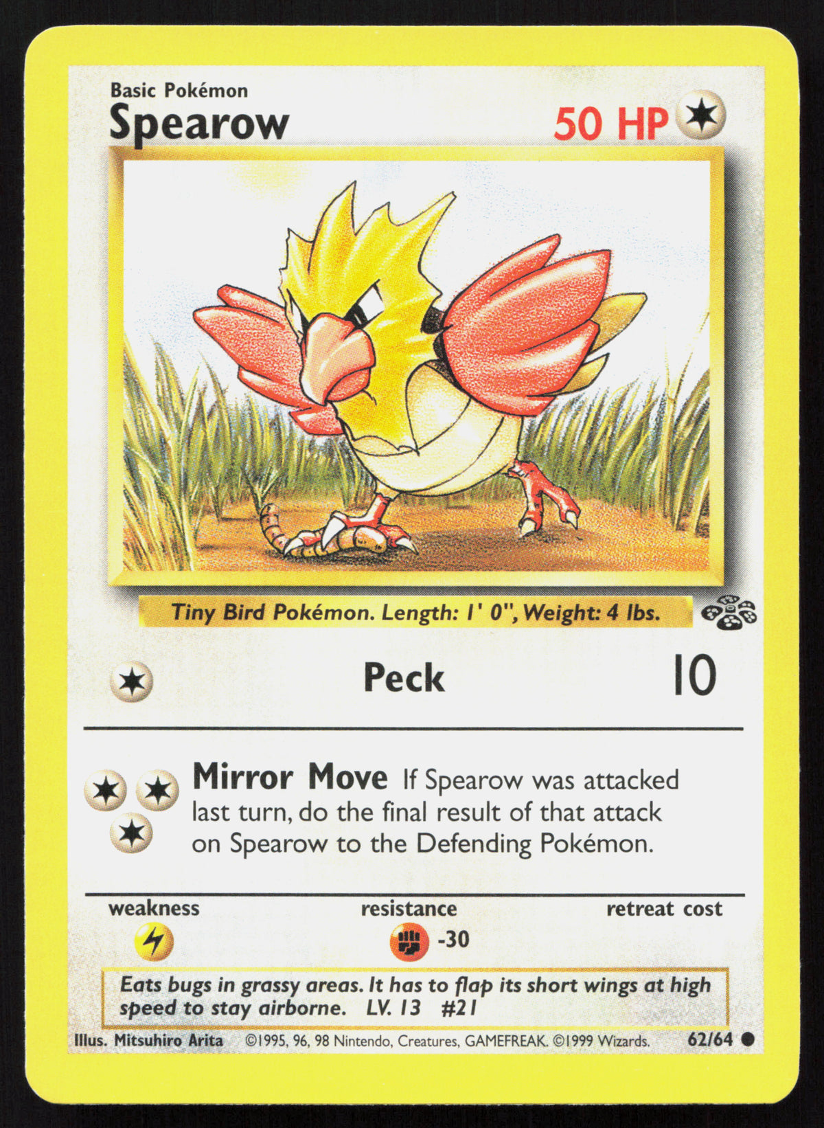 Spearow - Jungle #62/64 - Common