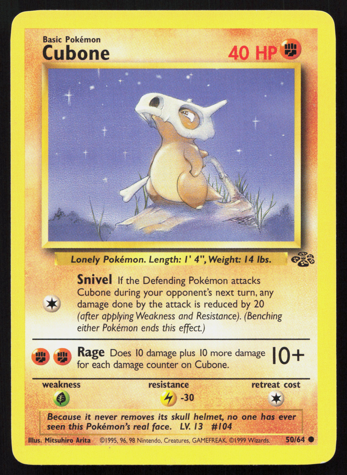 Cubone - Jungle #50/64 - Common