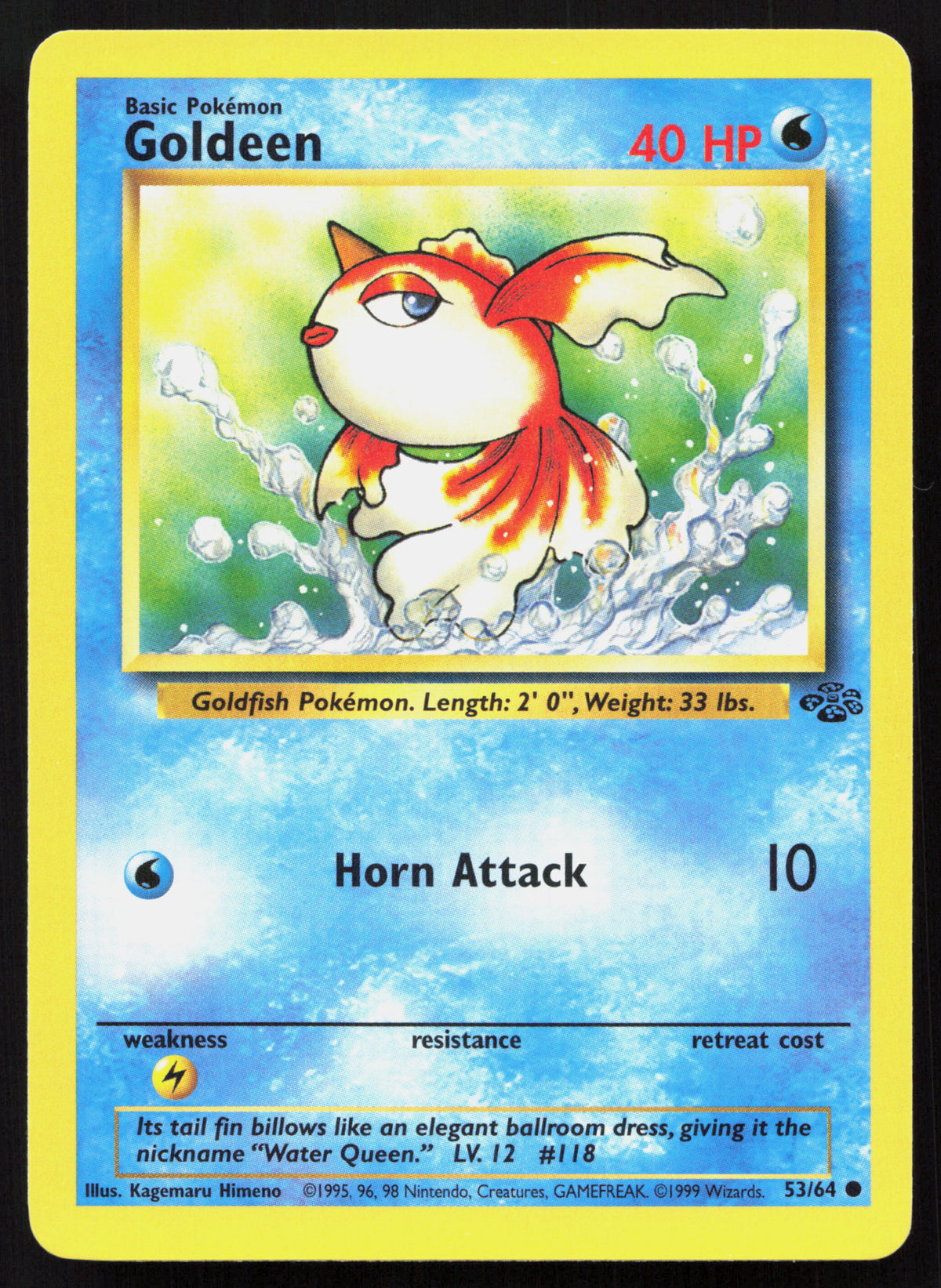 Goldeen - Jungle #53/64 - Common