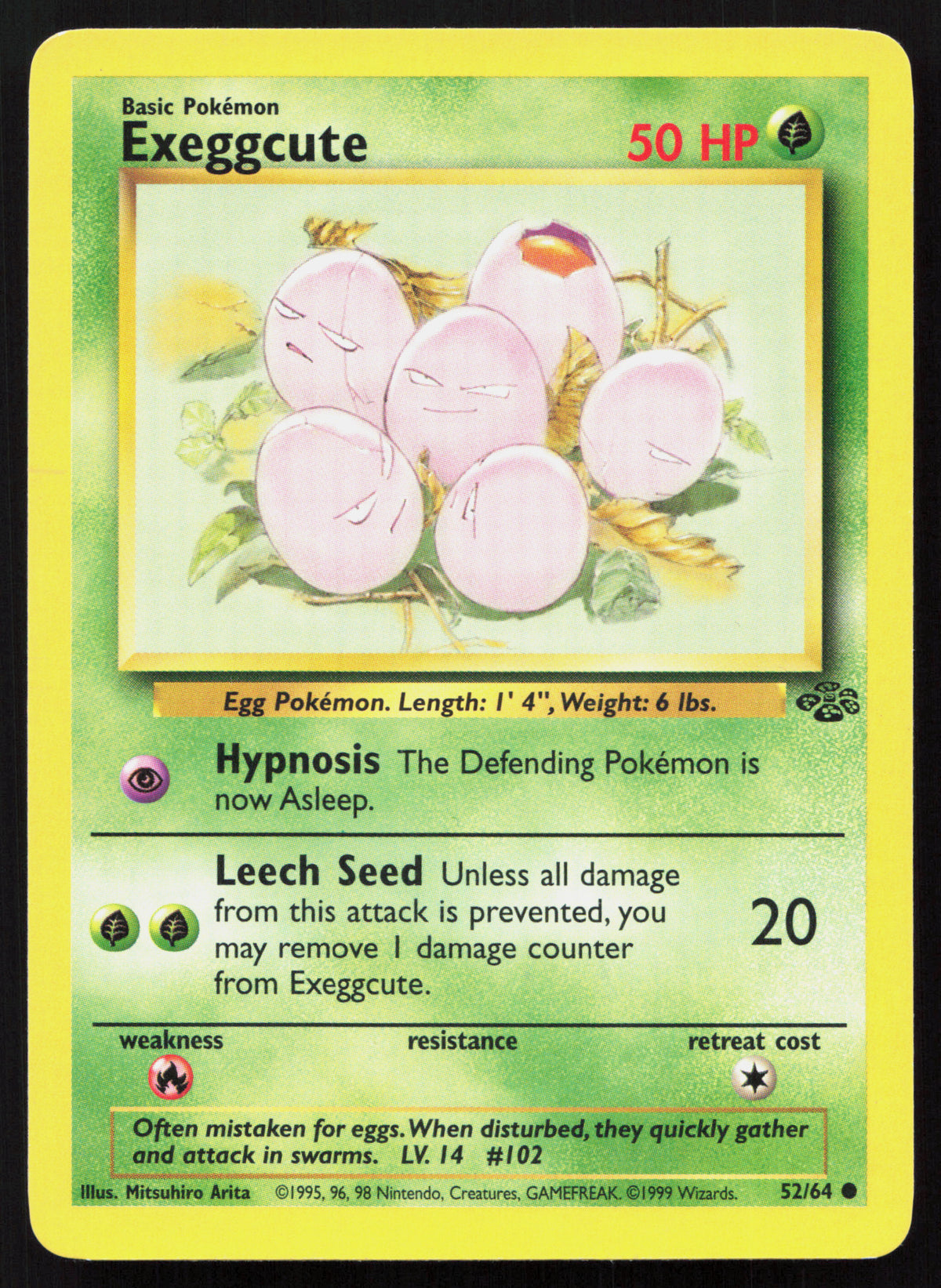 Exeggcute - Jungle #52/64 - Common