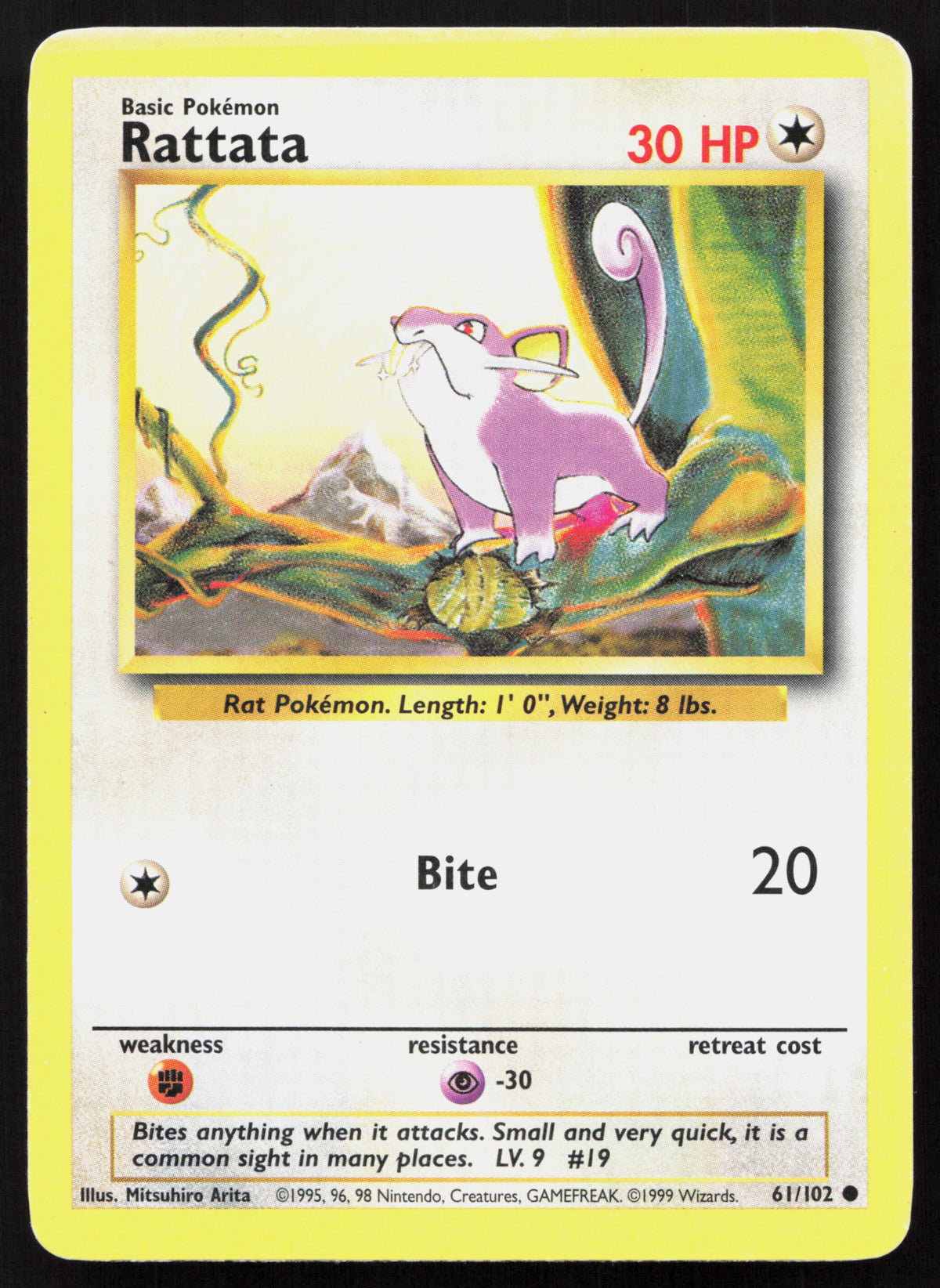 Rattata - Base #61/102 - Common