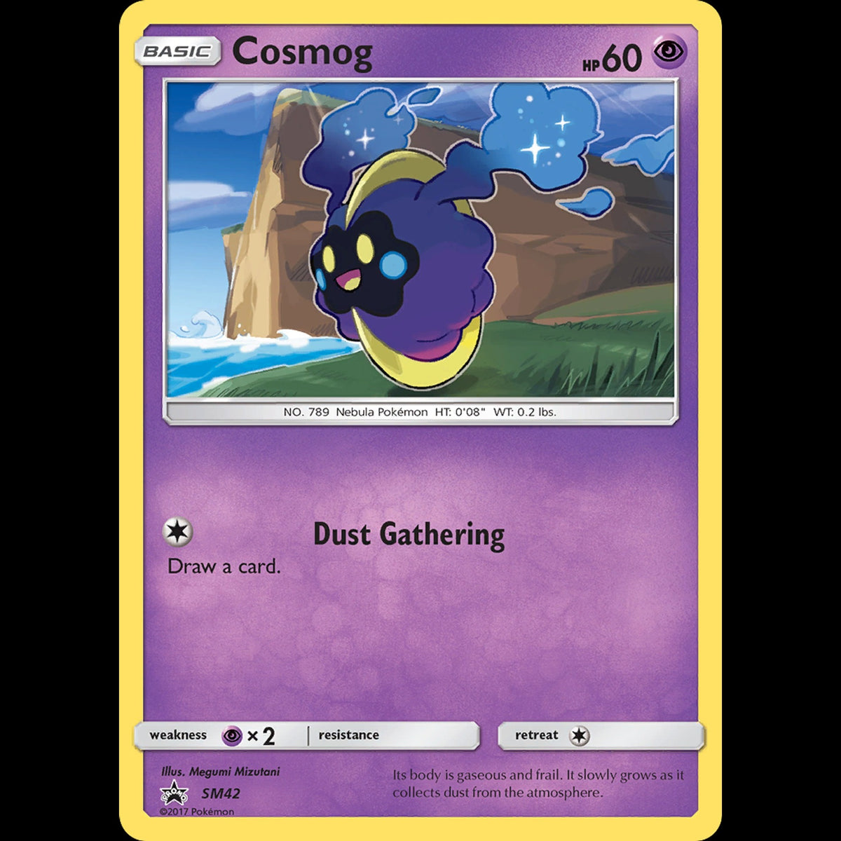 Cosmog - SM Black Star Promos #SM42 - Promo
