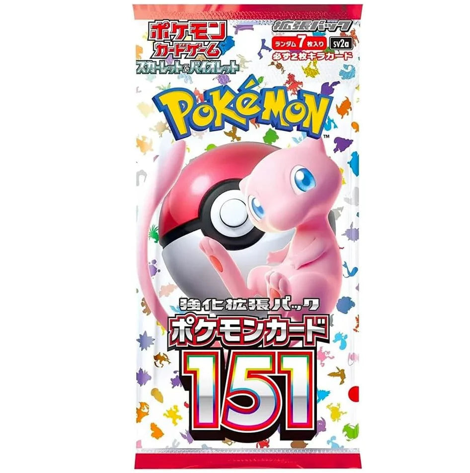 Scarlet & Violet sv2a - 151 booster pack (Japanskt)