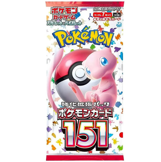 Scarlet & Violet sv2a - 151 booster pack (Japanskt)