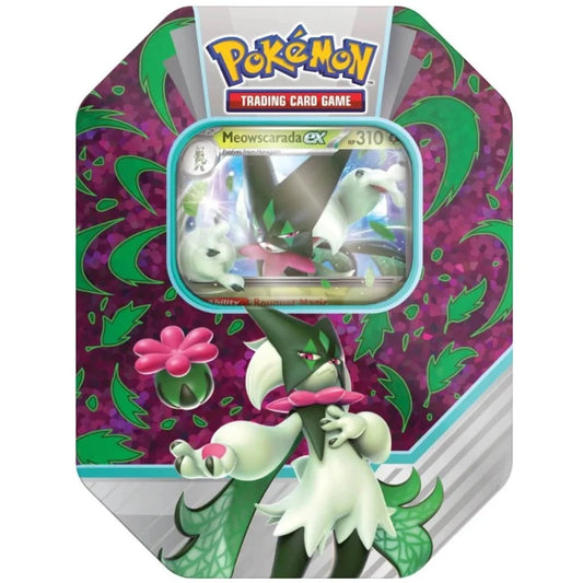 Pokémon TCG Paldea Partners Tin Meowscarada ex
