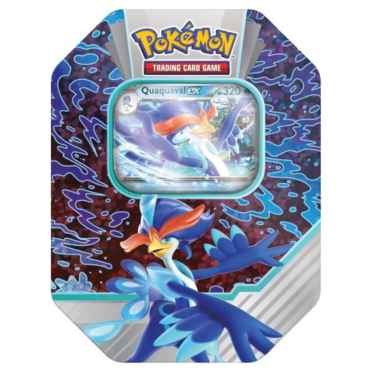 Pokémon TCG Paldea Partners Tin Quaquaval ex