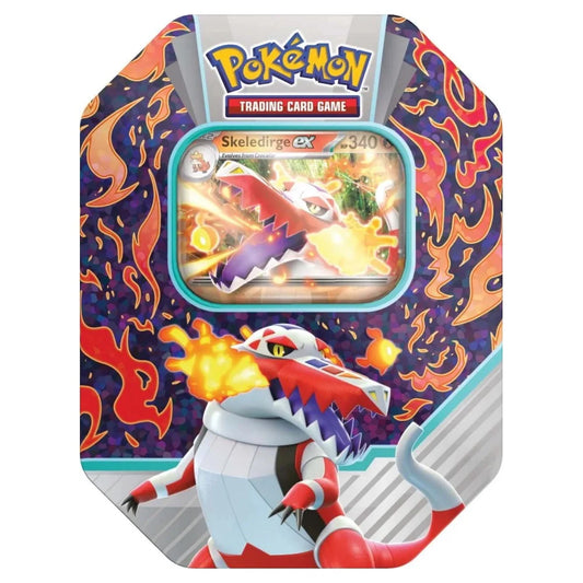 Pokémon TCG Paldea Partners Tin Skeledirge ex
