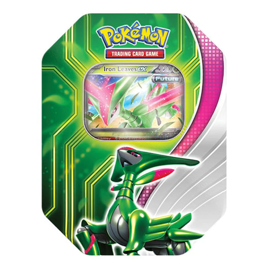 Pokémon TCG Paradox Clash Tin - Iron Leaves ex