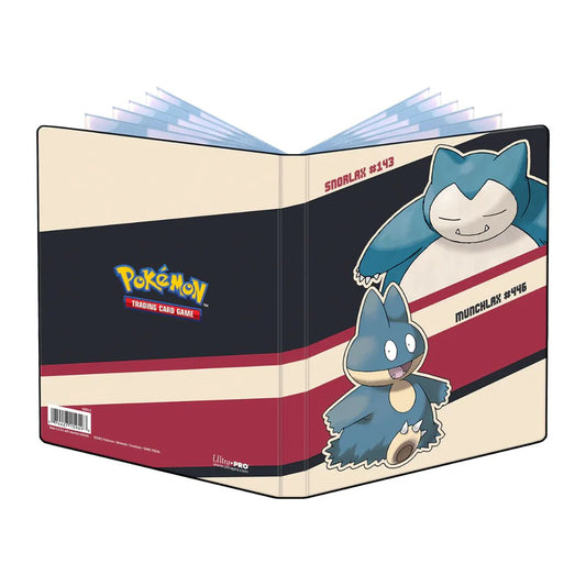 Pärm Pokémon Snorlax & Munchlax 4-pocket Ultra Pro