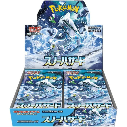 Scarlet & Violet Snow Hazard booster box sv2P (Japanskt)