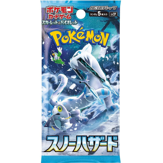 Rip&Ship: Scarlet & Violet Snow Hazard booster pack sv2P (Japanskt)