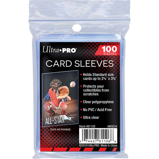 Ultra Pro Card Sleeves - 100 st